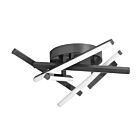 Dainolite CAY-1630LEDFH-MB Carly 43W Noir mat LED Plafonnier encastré