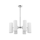 Dainolite CEA-246C-SC Miles 4-lumières 160W Blanc LED Lustre