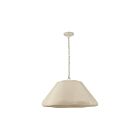 Dainolite CEC-241P-MBG Cecilia 1-lumière 60W Beige mat LED Suspendu