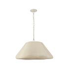 Dainolite CEC-241P-MBG Cecilia 1-lumière 60W Beige mat LED Suspendu