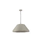 Dainolite CEC-241P-MLN Cecilia 1-lumière 60W Lin mat LED Suspendu