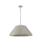 Dainolite CEC-241P-MLN Cecilia 1-lumière 60W Lin mat LED Suspendu