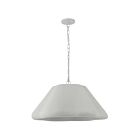 Dainolite CEC-241P-MW Cecilia 1-lumière 60W Blanc mat LED Suspendu
