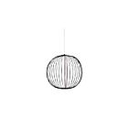 Suspend à cordon Dainolite CHR-161LEDP-MB Charlotte 4-Lumières 20W Noir mat