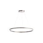 Dainolite CIR-3263C-5CCT-SV Circulo 4-lumières 63W Argent LED Suspendu
