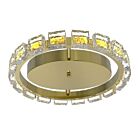 Dainolite CMA-1616LEDFH-AGB Camila 16W Laiton vieilli LED Plafonnier encastré