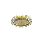 Dainolite CMA-1616LEDFH-AGB Camila 16W Laiton vieilli LED Plafonnier encastré