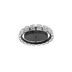 Dainolite CMA-1616LEDFH-MB Camila 16W Noir mat LED Plafonnier encastré