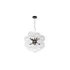 Suspendu halogène Dainolite Comet CMT-206P-CLR-MB 240W 6 lumières transparent