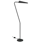 Lampe sur pied Dainolite CSE-531F-MB Cassie 1-Lumière Noir mat 60W