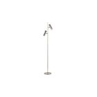 Lampe sur pied LED Dainolite Constance CST-6112LEDF-SC 12W 2 lumières chrome satiné