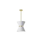 Suspendu incandescent Dainolite Caterine CTN-121P-AGB-790 100W 1 lumière blanc