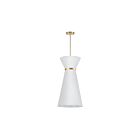 Suspendu à LED Dainolite Caterine CTN-141P-AGB-790 100W 1-Lumière Blanc