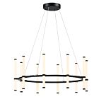 Lustre LED Dainolite CVT-3260C-MB Corvette Noir 60W