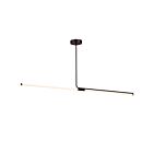 Dainolite CVT-7236LEDHP-MB Corvette 1-lumière 36W Noir mat LED Suspendu