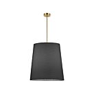 Dainolite DAL-201P-AGB-511 Dalia 1-lumière 100W Noir LED Suspendu