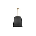 Dainolite DAL-201P-AGB-511 Dalia 1-lumière 100W Noir LED Suspendu