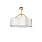 Dainolite DAL-254C-AGB Dalia 3-lumières 240W Blanc LED Suspendu