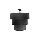 Dainolite DAL-309P-MB-511 Dalia 9-lumières 540W Noir LED Suspendu