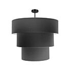 Dainolite DAL-309P-MB-511 Dalia 9-lumières 540W Noir LED Suspendu