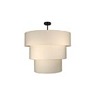 Dainolite DAL-309P-MB Dalia 9-lumières 540W Blanc LED Suspendu