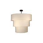 Dainolite DAL-309P-MB Dalia 9-lumières 540W Blanc LED Suspendu