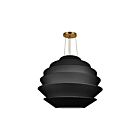 Dainolite DAL-3224P-AGB-511 Dalia 9-lumières 540W Noir LED Suspendu