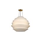 Dainolite DAL-3224P-AGB Dalia 9-lumières 540W Blanc LED Suspendu