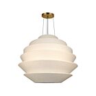 Dainolite DAL-3224P-AGB Dalia 9-lumières 540W Blanc LED Suspendu