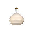 Dainolite DAL-3224P-AGB Dalia 9-lumières 540W Blanc LED Suspendu