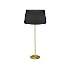 Dainolite DAL-611F-AGB-511 Dalia 1-lumière 100W Noir LED Lampe sur pied