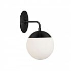 Applique murale LED Dainolite Dayana DAY-141W-MB 1-lumière 40W noir mat