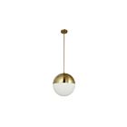Suspendu à LED Dainolite Dayana DAY-143P-AGB 120W 3-Lumières Laiton vieilli