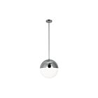 Suspendu sur tige halogène Dainolite DAY-143P-PC séries Dayana 3-lumières Chrome poli 120w