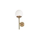 Applique murale LED Dainolite Dayana DAY-161W-AGB 1-lumière 40W laiton vieilli