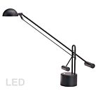Lampe de bureau à DEL Dainolite DLED-102-BK 1-lumière Noir 5w