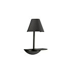 Applique murale incandescent Dainolite DLED504-BK 1-Lumière 66W Noir