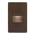 Applique rectangulaire LED Dainolite DLEDW-200-BZ bronze 3w