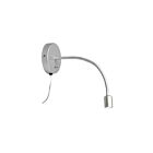 Applique murale LED Dainolite DLEDW-263-SV séries Led 1-lumière Argent 3w