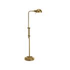 Lampe sur pied incandescent ajustable Pharmacy Dainolite Fedora DM1958F-AGB 60W 1 lumière laiton vieilli