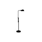 Lampe sur pied incandescent ajustable Pharmacy Dainolite Fedora DM1958F-MB 60W 1 lumière noir mat