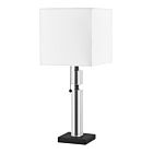 Lampe de table Dainolite DM231-MB Fernanda 1-Lumière Noir 100W