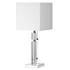 Lampe de table LED Dainolite DM231-PC 1-lumière Chrome poli 100w