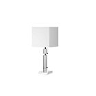 Lampe de table LED Dainolite DM231-PC 1-lumière Chrome poli 100w