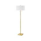 Lampe sur pied Dainolite DM231F-AGB Fernanda 2-Lumières Laiton vieilli 200W