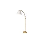 Lampe sur pied incandescent ajustable Dainolite Felix DM2578-F-AGB 100W 1 lumière laiton vieilli
