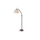 Lampe sur pied DEL réglable Dainolite DM2578-F-OBB 1-lumière Bronze huilé brossé 100w