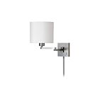 Applique murale à bras articulé DEL Dainolite DMWL7713-SC 1-lumière Chrome satiné 100w