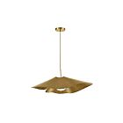Dainolite DRB-241P-AGB Darby 1-lumière 100W Laiton vieilli LED Suspendu