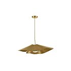 Dainolite DRB-241P-AGB Darby 1-lumière 100W Laiton vieilli LED Suspendu